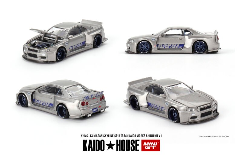 Nissan Skyline GT-R R34 Kaido Works – Kaido House x Mini GT