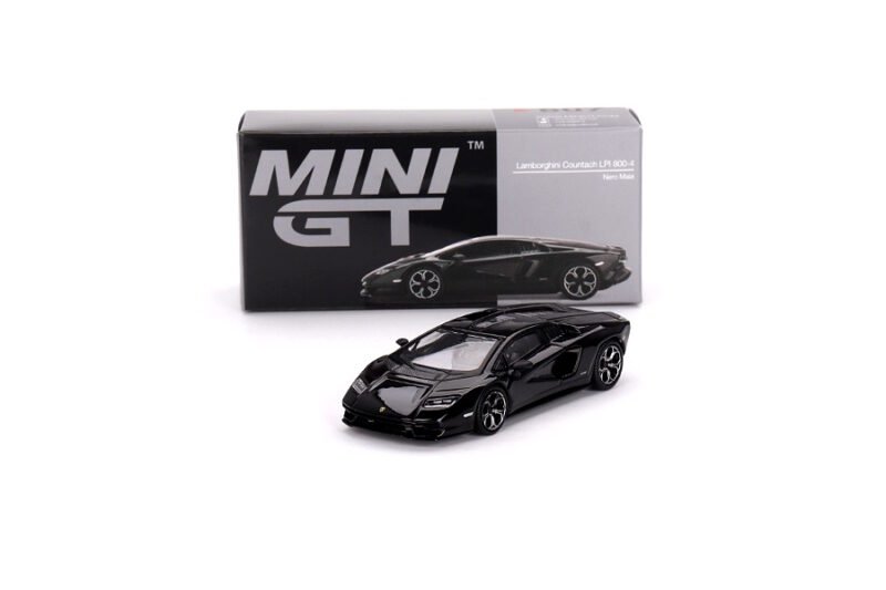 Mini GT Lamborghini Countach LPI 800-4 Nero Maia