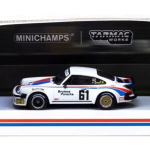Minichamps x Tarmac Works Porsche 911 RSR #61 Brumos