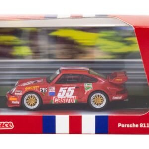Schuco x Tarmac Works Porsche 911 RSR 3.8 #55 Castrol