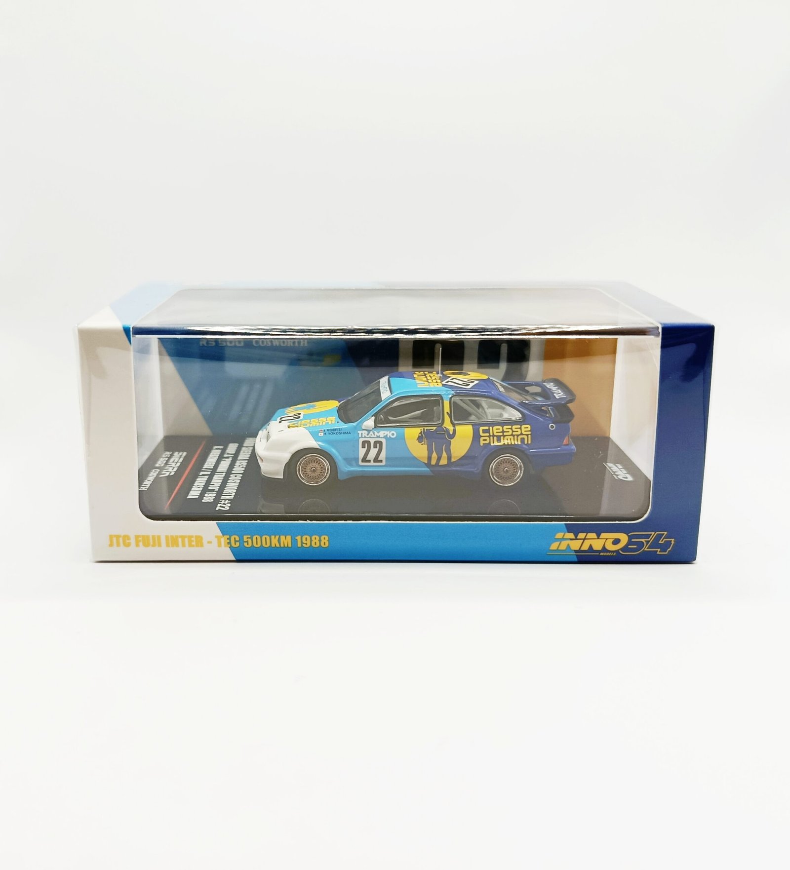 INNO64 Ford Sierra RS500 Cosworth Ciesse Piumini JTC Fuji 500km 1988 1:64