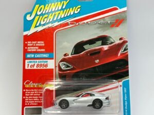 Johnny Lightning 2014 Dodge Viper SRT Silver 1:64