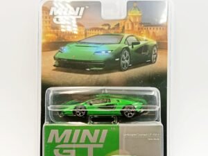 Mini GT Lamborghini Countach LPI 800-4 Verde Medio 1:64