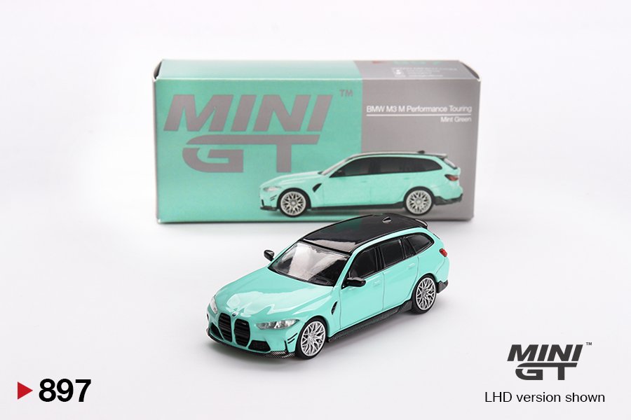Mini GT BMW M3 Touring M Performance Mint Green 1:64