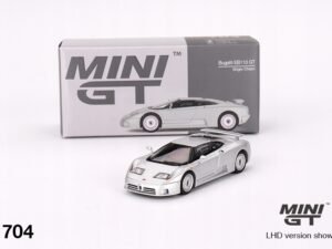Mini GT Bugatti EB110 GT Grigio Chiaro 1:64