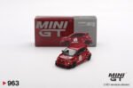 Mini GT LB-Works x Abas Works Abarth 595 Red 1:64