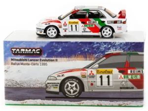 Tarmac Works Mitsubishi Lancer Evolution II Rallye Monte-Carlo 1995 1:64