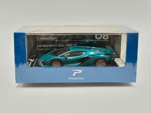 Poster Cars Lamborghini Sián FKP 37 Blue 1:64