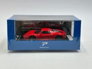 Poster Cars Porsche 918 Spyder Red 1:64