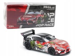 Pop Race Toyota GR Supra Pandem D1GP 2024 Daigo Saito PR64-180 1:64