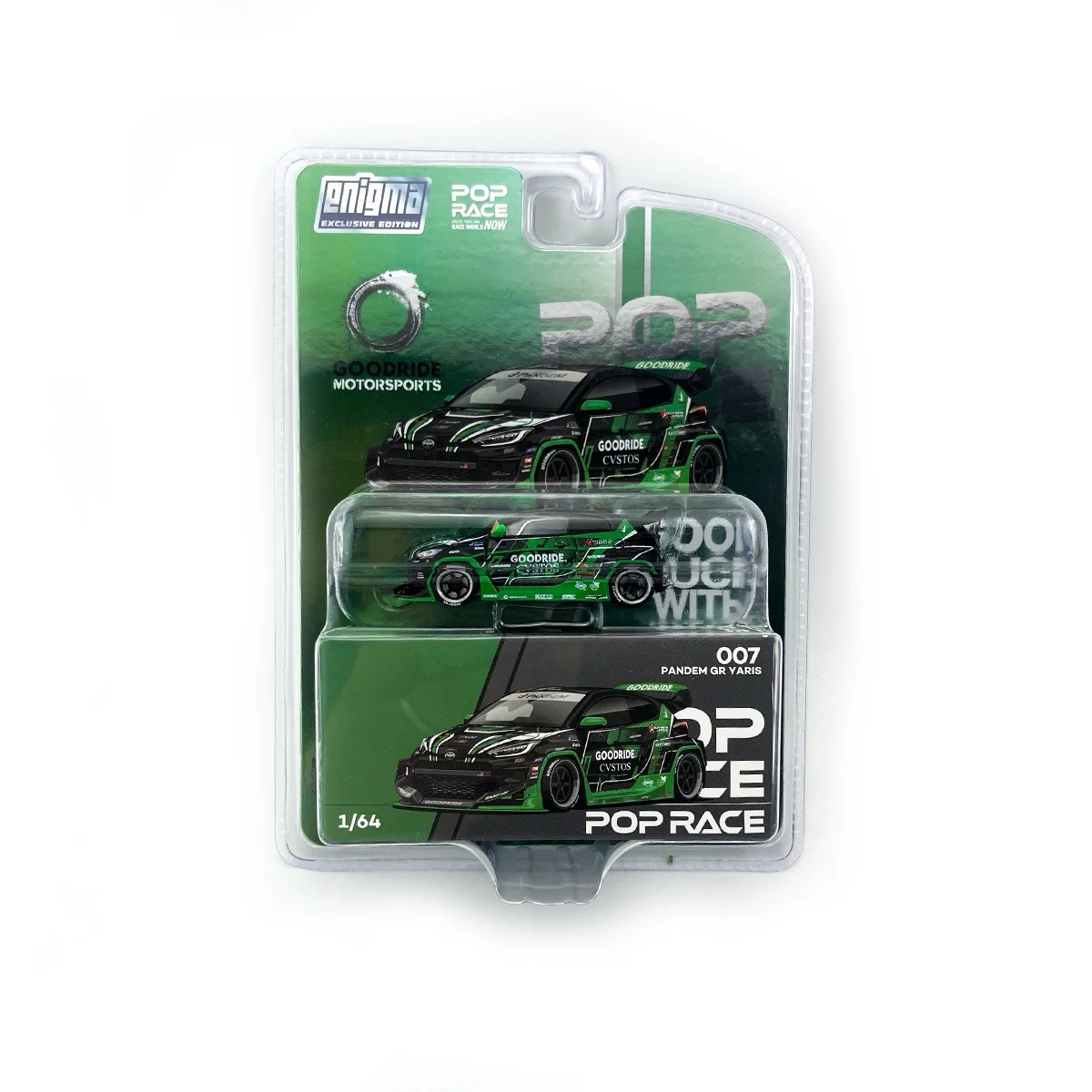 Pop Race Toyota Pandem GR Yaris Goodride Motorsports 1:64