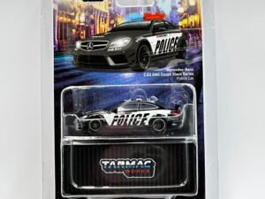 Tarmac Works Mercedes-Benz C63 AMG Coupé Black Series Police 1:64