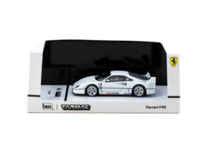 Tarmac Works x IXO Ferrari F40 White 1:64