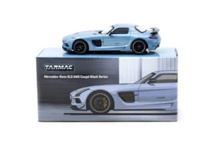 Tarmac Works Mercedes-Benz SLS AMG Coupé Black Series Matte Blue 1:64