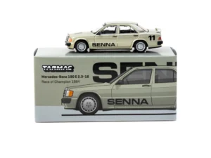 Tarmac Works Mercedes-Benz 190E 2.3-16 Senna Race of Champions 1984 1:64