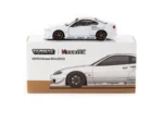 Tarmac Works Nissan Silvia S15 Vertex 1:64 – White Metallic
