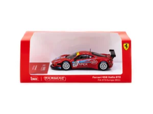 Tarmac Works x IXO Ferrari 458 Italia GT3 FIA GT3 Europe 2011 1:64
