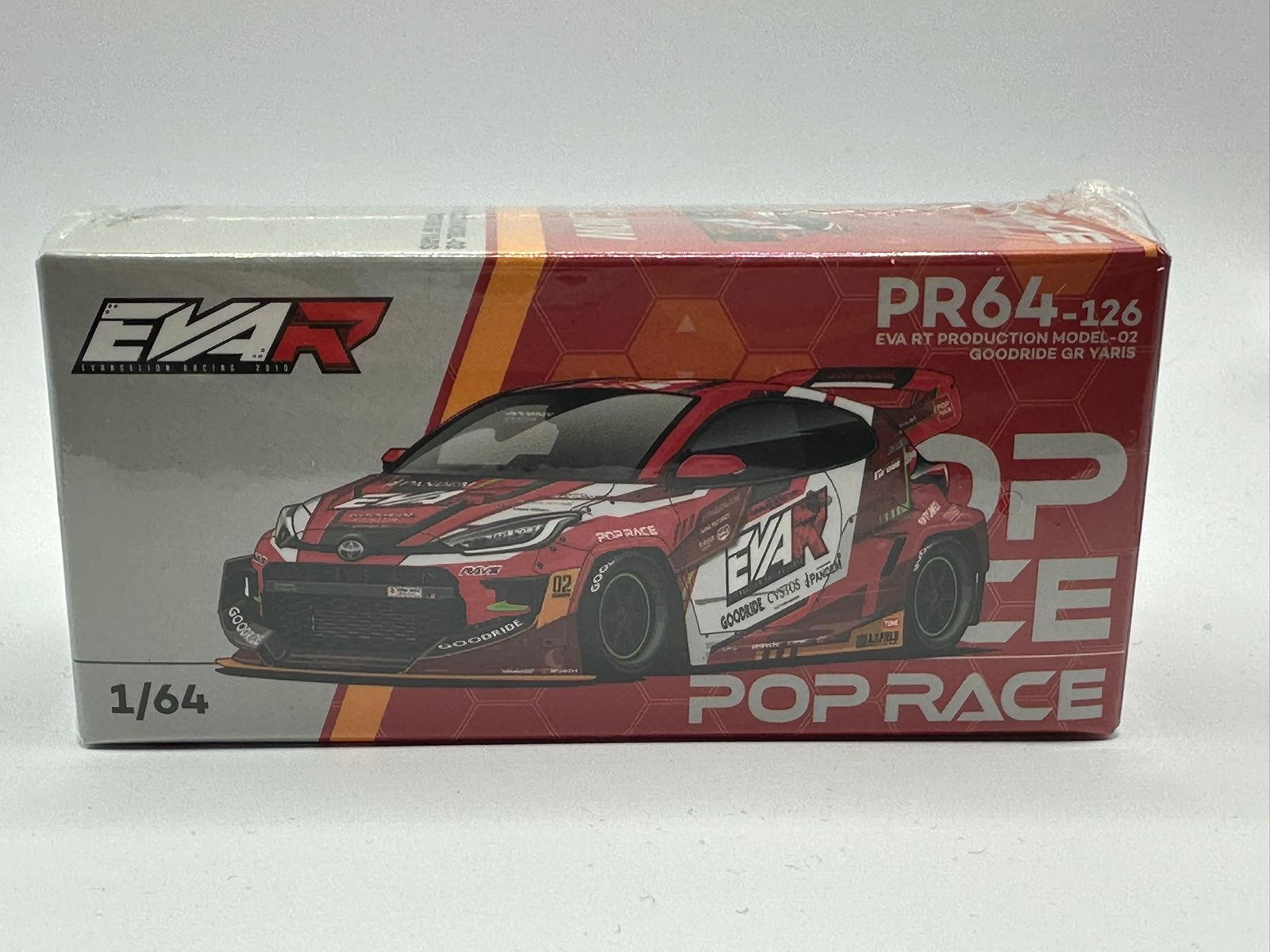 Pop Race Toyota GR Yaris EVA RT Model-02 1:64 – Racing Edition