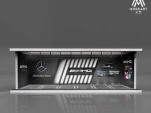 MoreArt Diorama 1:64 – Mercedes-AMG Performance Garaż