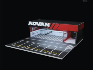 MoreArt Diorama 1:64 – ADVAN Speed Shop / Garage