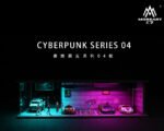 MoreArt Diorama 1:64 – Cyberpunk podświetlana LED