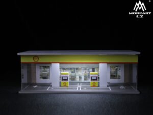 MoreArt Diorama 1:64 - Stacja benzynowa Shell