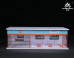 MoreArt Diorama 1:64 - Garaż Gulf LED
