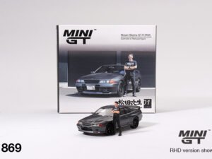 Mini GT Nissan Skyline GT-R R32 Gunmetal + Figure 1:64