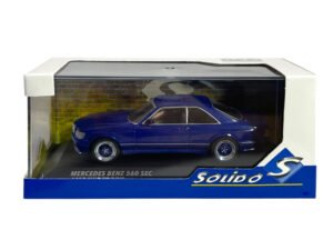 Solido Mercedes-Benz 560 SEC AMG Widebody Blue Pearl 1:43