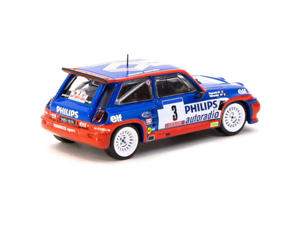 Tarmac Works Renault 5 MAXI Turbo Rallye de France 1985 1:64 - obrazek 3
