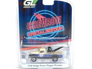 GreenLight 1948 Dodge Power Wagon Wrecker Chevron 1:64
