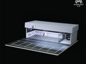 MoreArt Diorama 1:64 - Garaż BMW z parkingiem