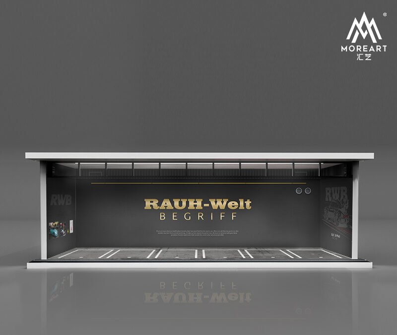 MoreArt Diorama 1:64 - RAUH-Welt garaż