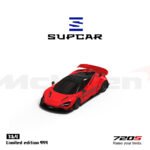 Supcar McLaren 720S Red/Black 1:64