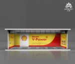 MoreArt Diorama 1:64 - Garaż Shell V-power