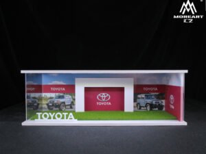 MoreArt Diorama 1:64 - Salon wystawowy Toyota