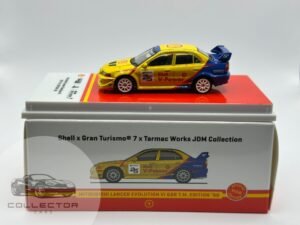 Tarmac Works Mitsubishi Lancer Evolution VI GSR T.M. Edition ’99 – 1:64