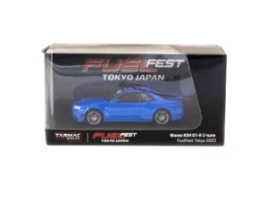 Tarmac Works Nismo R34 GT-R Z-tune FuelFest Tokyo 1:64