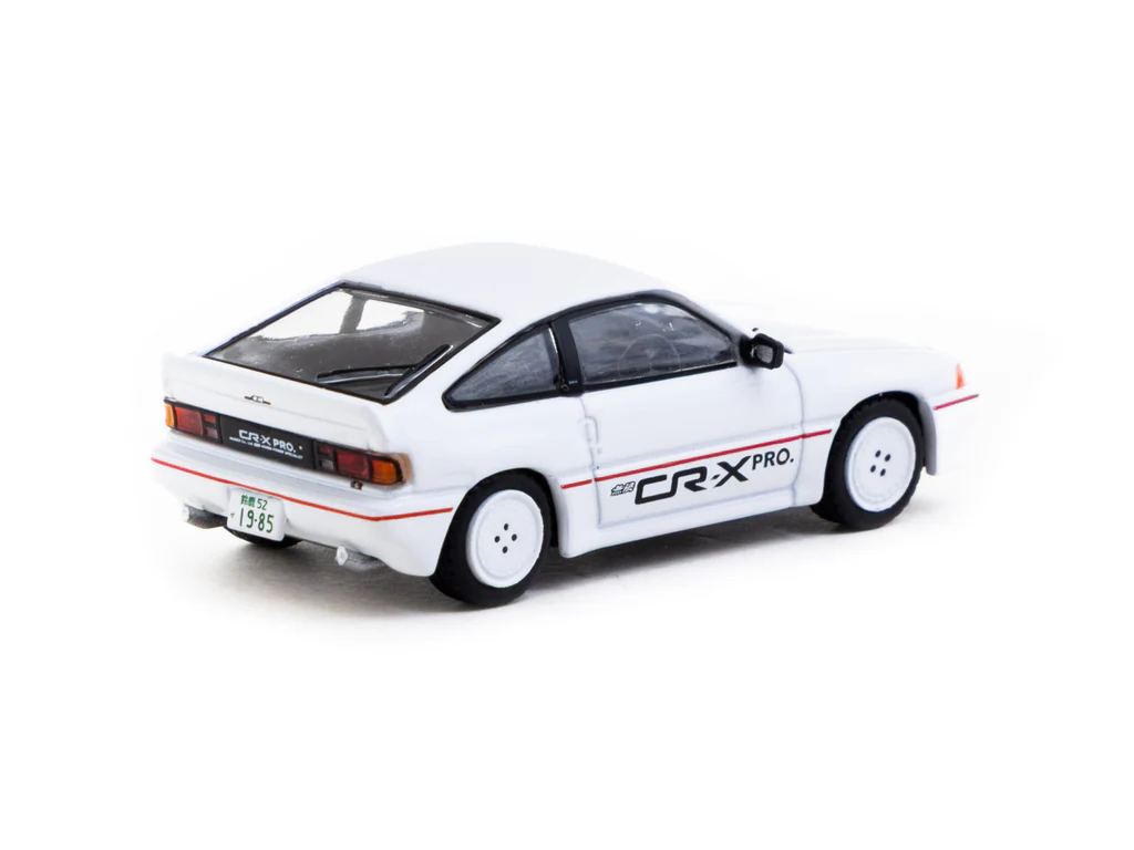 Tarmac Works Honda CR-X PRO Mugen White 1:64 - obrazek 3