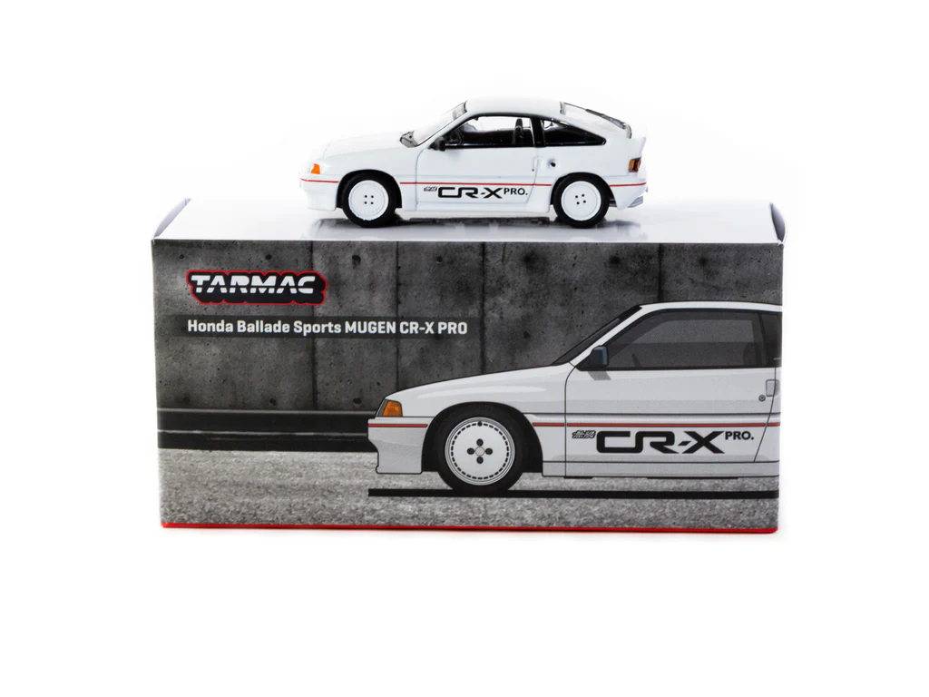 Tarmac Works Honda CR-X PRO Mugen White 1:64