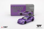 MINI GT Toyota Supra A80 Top Secret GT-300 Purple 1:64