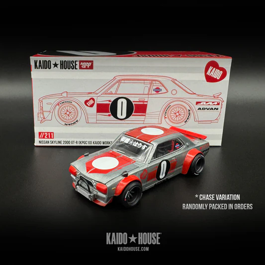 Mini GT Kaido House Nissan Skyline 2000 GT-R KPCG10 //211 1:64 - obrazek 2