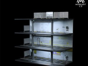 MoreArt Diorama 1:64 - Parking wielopoziomowy