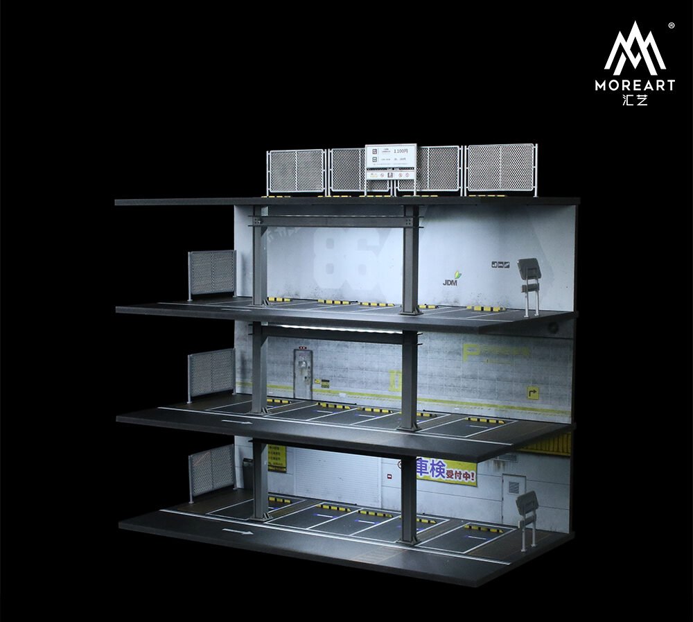 MoreArt Diorama 1:64 - Parking wielopoziomowy