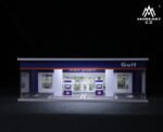 MoreArt Diorama 1:64 - Gulf Stacja Benzynowa