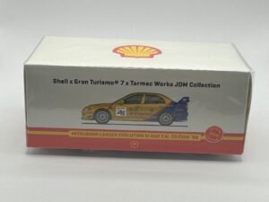 Tarmac Works Mitsubishi Lancer Evolution VI GSR T.M. Edition ’99 – 1:64