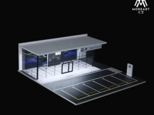 MoreArt Diorama 1:64 - Salon BMW