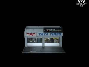 MoreArt Garage TRD TAYA TIRES Diorama 1:64