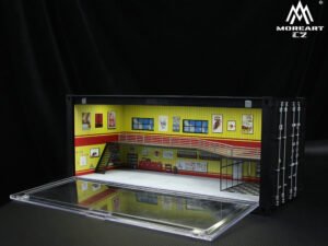 MoreArt Diorama 1:64 - Żółty Kontener