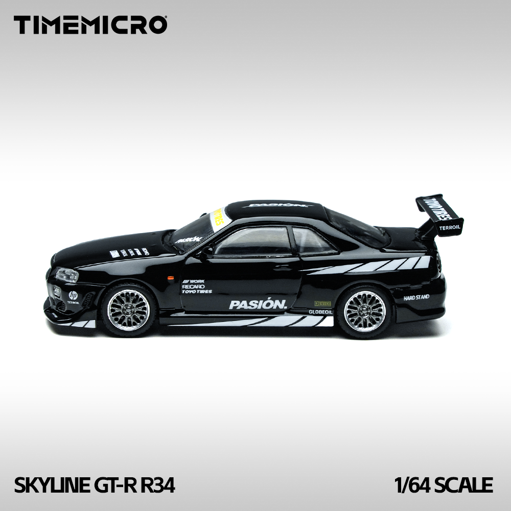 Timemicro Nissan Skyline GT-R R34 Pasion 1:64 - obrazek 2
